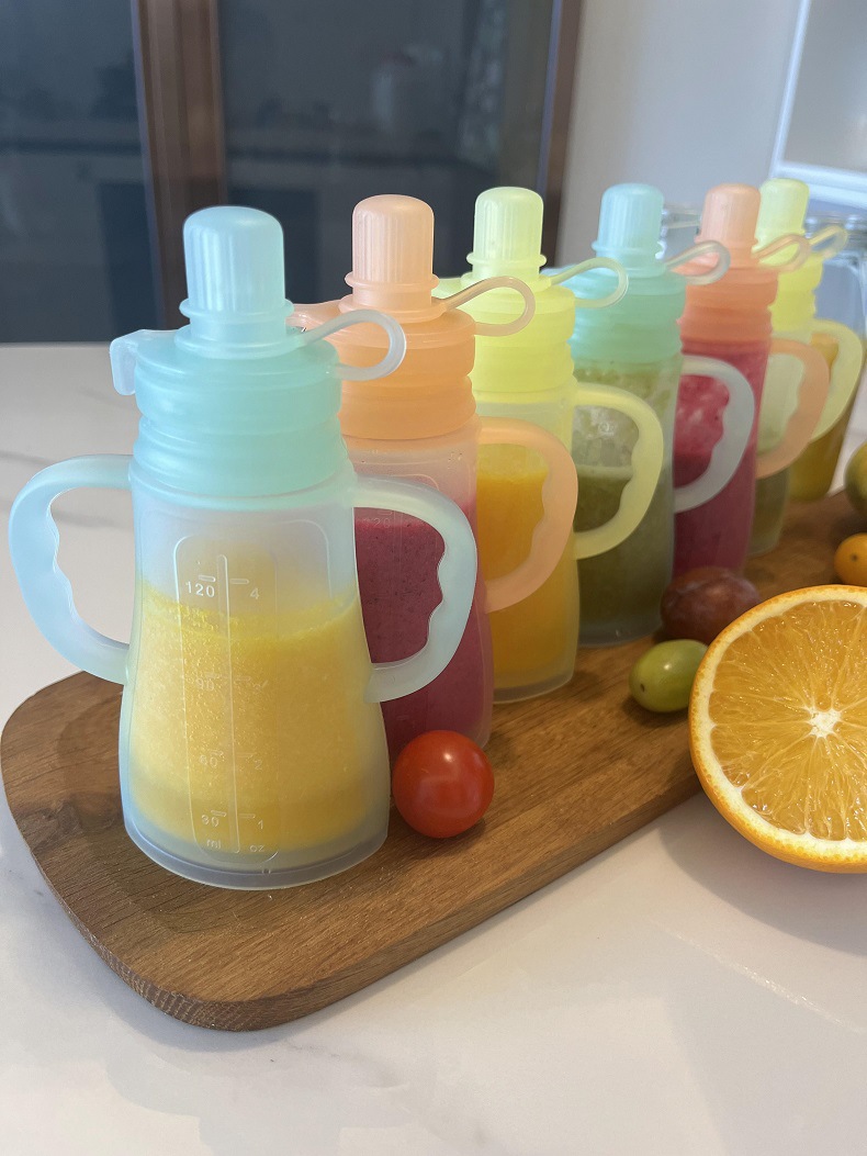 新しい再利用可能なシリコン製母乳保存バッグ、漏れ防止、吸引可 - Food Storage 1 Year のレビューと価格