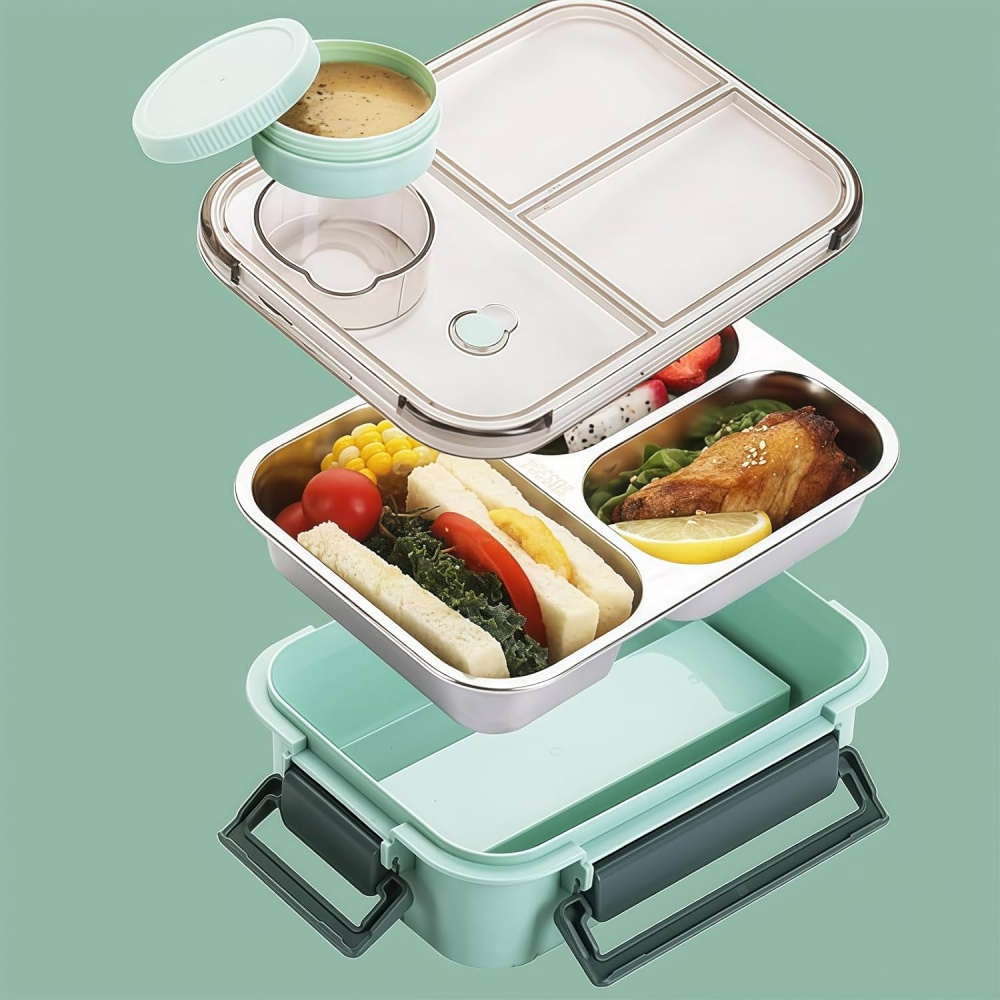 850ml ポータブルランチボックス子供大人用サーモスープ弁 - Food Storage Hot のレビューと価格