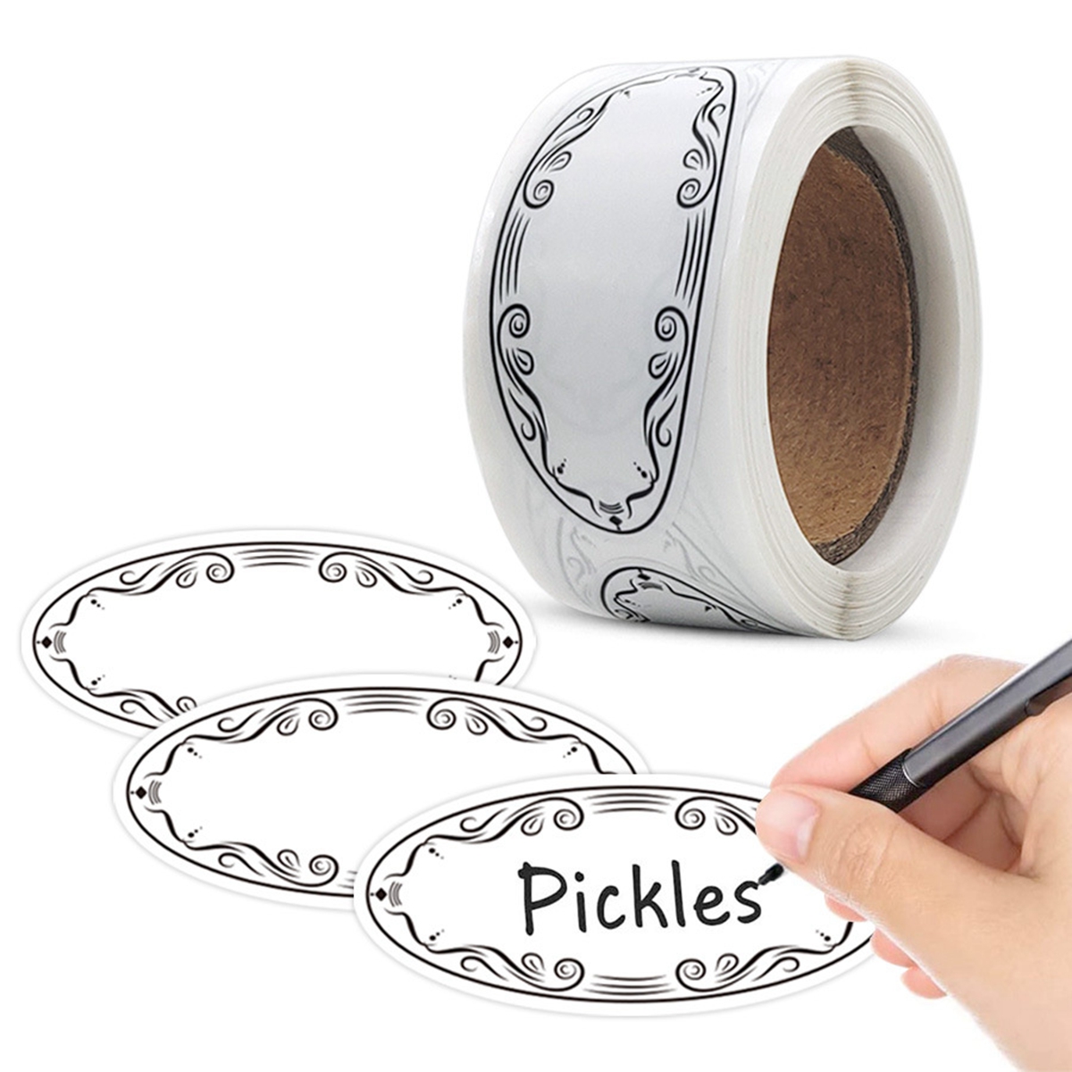 食品容器、キッチンジャー、レストラン収納組織用の楕円形の缶詰 - Food Storage 1 Year のレビューと価格