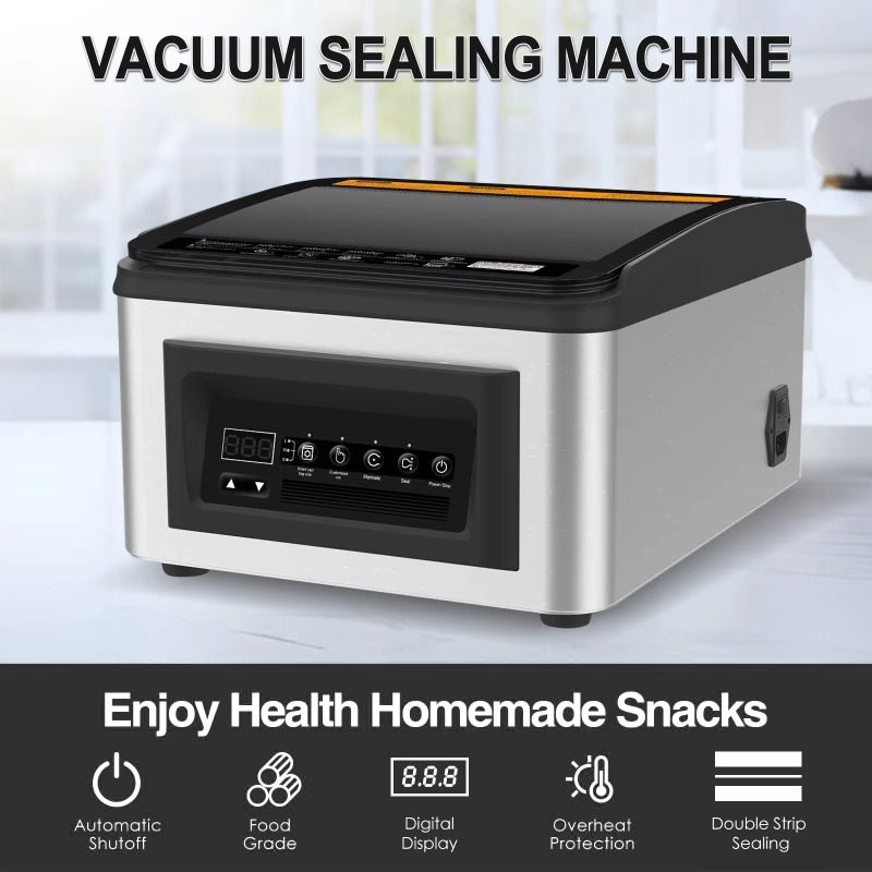 卓上電気真空シーラーマシン 110V 220V 家庭用キッチ - Food Storage Vacuum Bags のレビューと価格