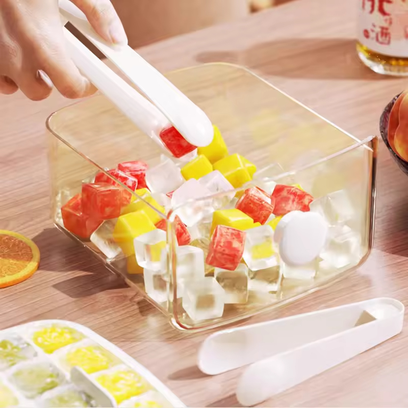 ホットセール 食品グレード 家庭用冷蔵庫用 プレス式製氷皿  - Food Storage Hot Box のレビューと価格