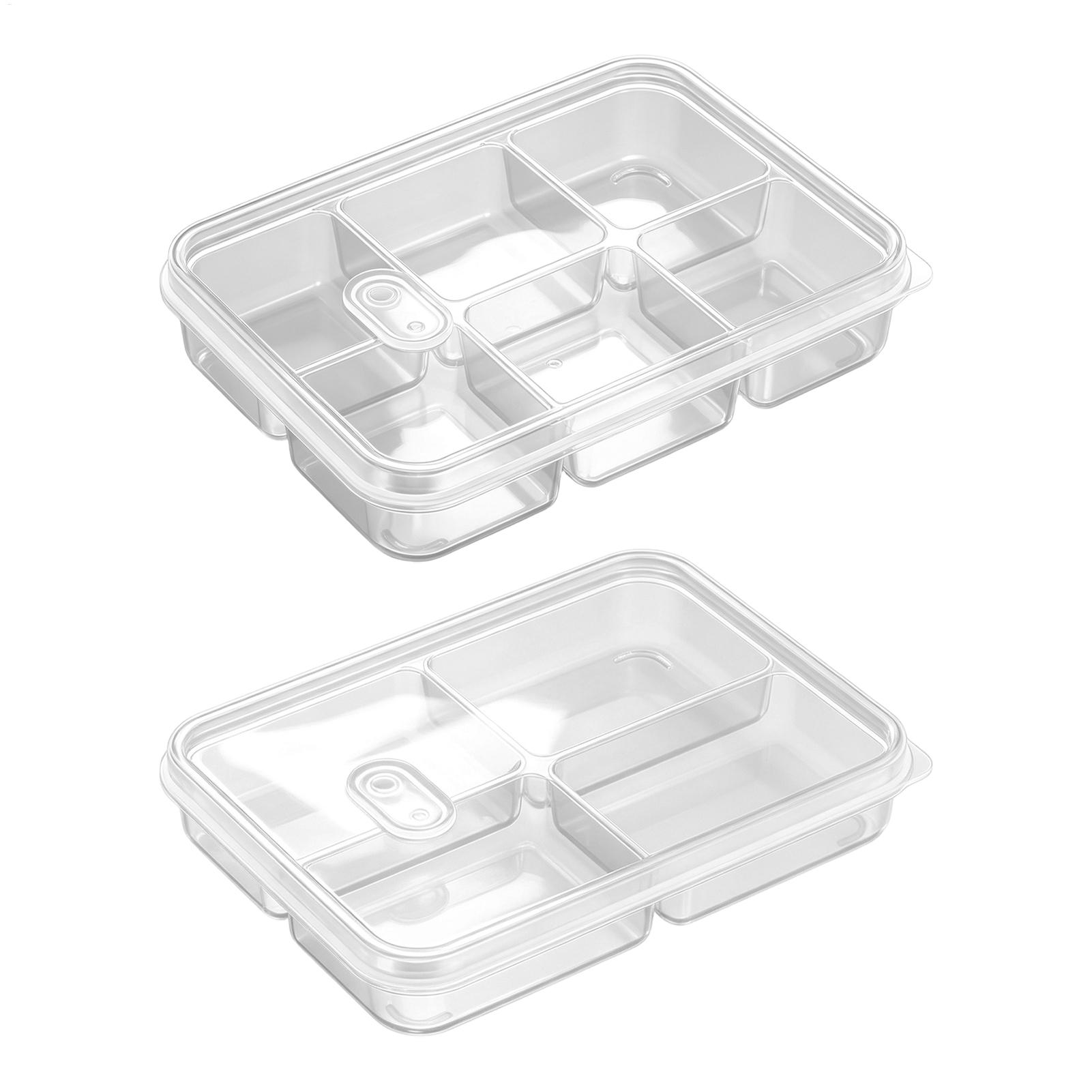 1PC 冷蔵庫収納ボックス肉野菜鮮度保持収納ボックス透明食品 - Food Storage With Dividers のレビューと価格