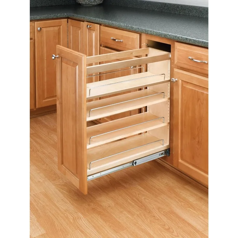 ポストモダンな引き出し式キッチンキャビネット収納オーガナイザ - Food Storage Without Pantry のレビューと価格