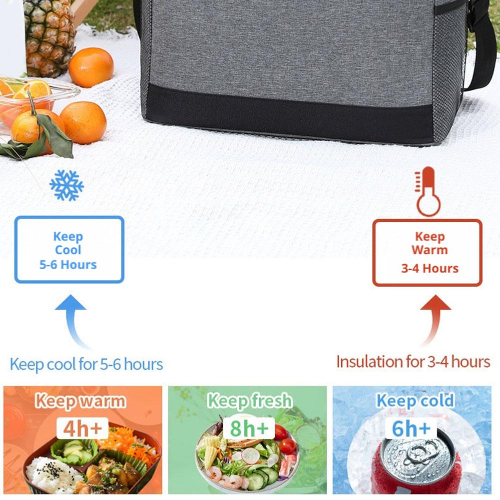 30L断熱クーラーバッグ オックスフォード生地 保温食品収納 - Food Storage In Cooler のレビューと価格