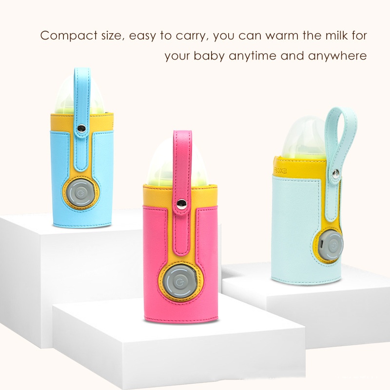 ポータブルレザーミルクパック,断熱材カバー,一定ミルク,ボト - Food Storage For Baby のレビューと価格