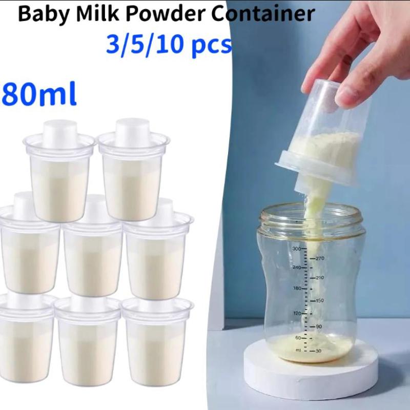 6PPC 80ML ベビーミルクパウダーディスペンサー ポー - Food Storage For Baby のレビューと価格