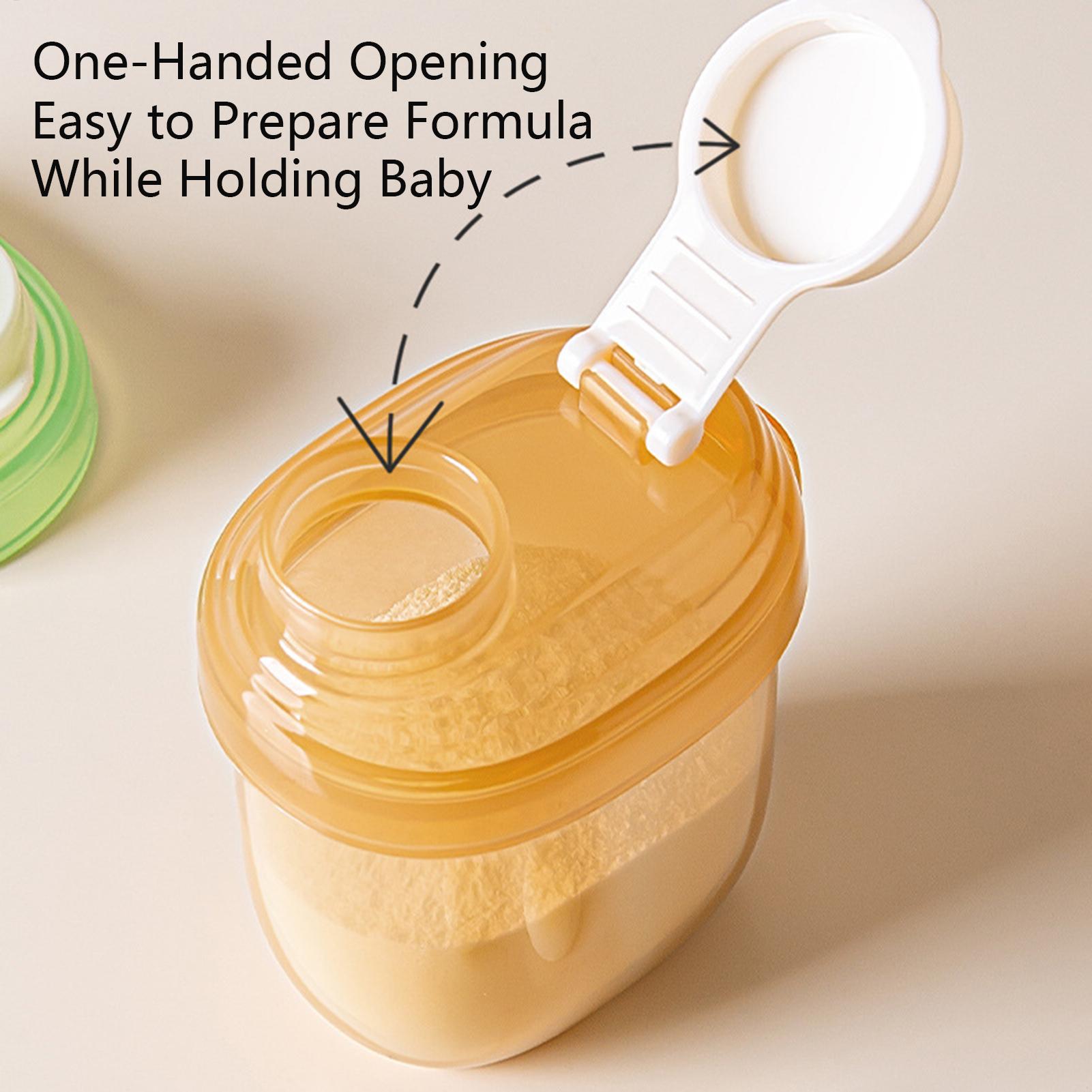 フォーミュラディスペンサー ポータブル粉ミルク容器 気密密封 - Food Storage For Baby のレビューと価格