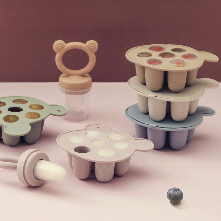 ベビーアイスクリームポップシリコンモールドアイスクリームメー - Food Storage 1 Year のレビューと価格