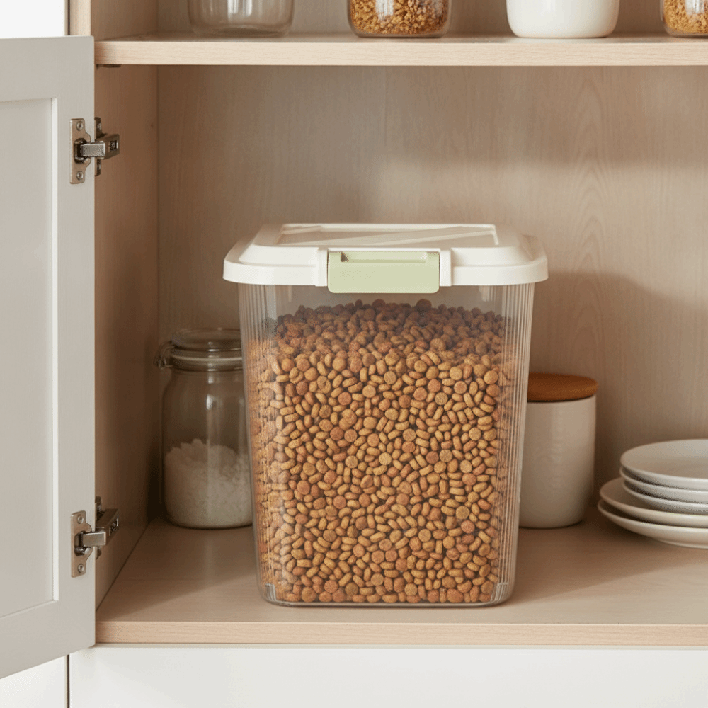食品保存容器 防虫 米びつ 防湿 15/25kg ペットフー - Food Storage On Wheels のレビューと価格