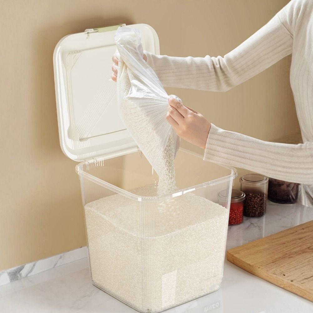 食品保存容器 防虫 米びつ 防湿 15/25kg ペットフー - Food Storage On Wheels のレビューと価格