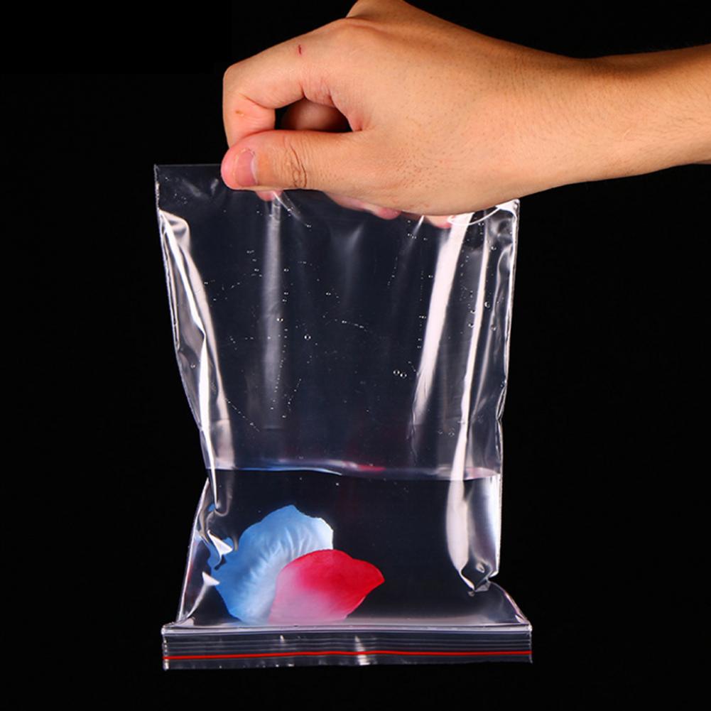 100 個の保存袋厚い再利用可能な PE クリアビニール袋日 - Food Storage Vacuum Bags のレビューと価格