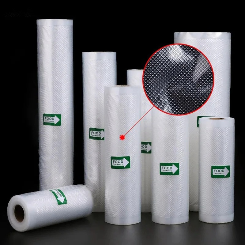 500cm/ロール 食品真空バッグ 真空調理用保存包装袋 真 - Food Storage Vacuum Bags のレビューと価格