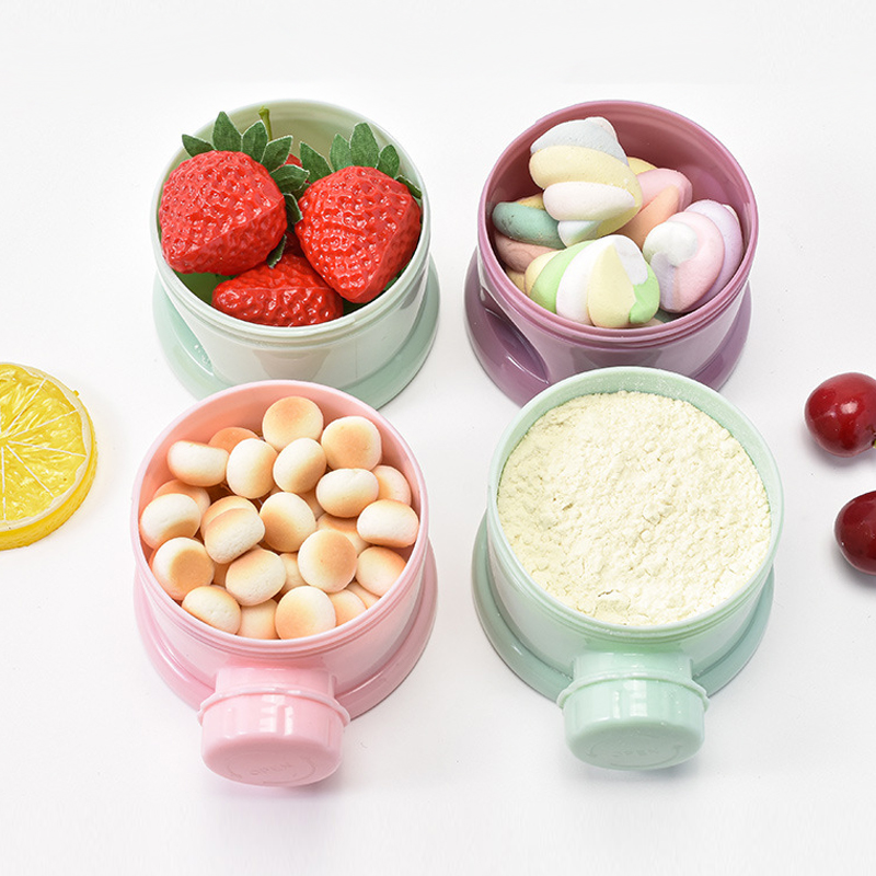 ストレージ 3/4 層ポータブル食品容器粉ミルクパウダーカー - Food Storage 1 Year のレビューと価格
