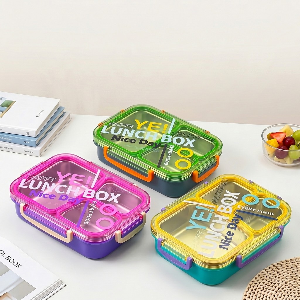 電子レンジ対応304ステンレス製弁当箱、仕切り付き食品保存容 - Food Storage With Dividers のレビューと価格