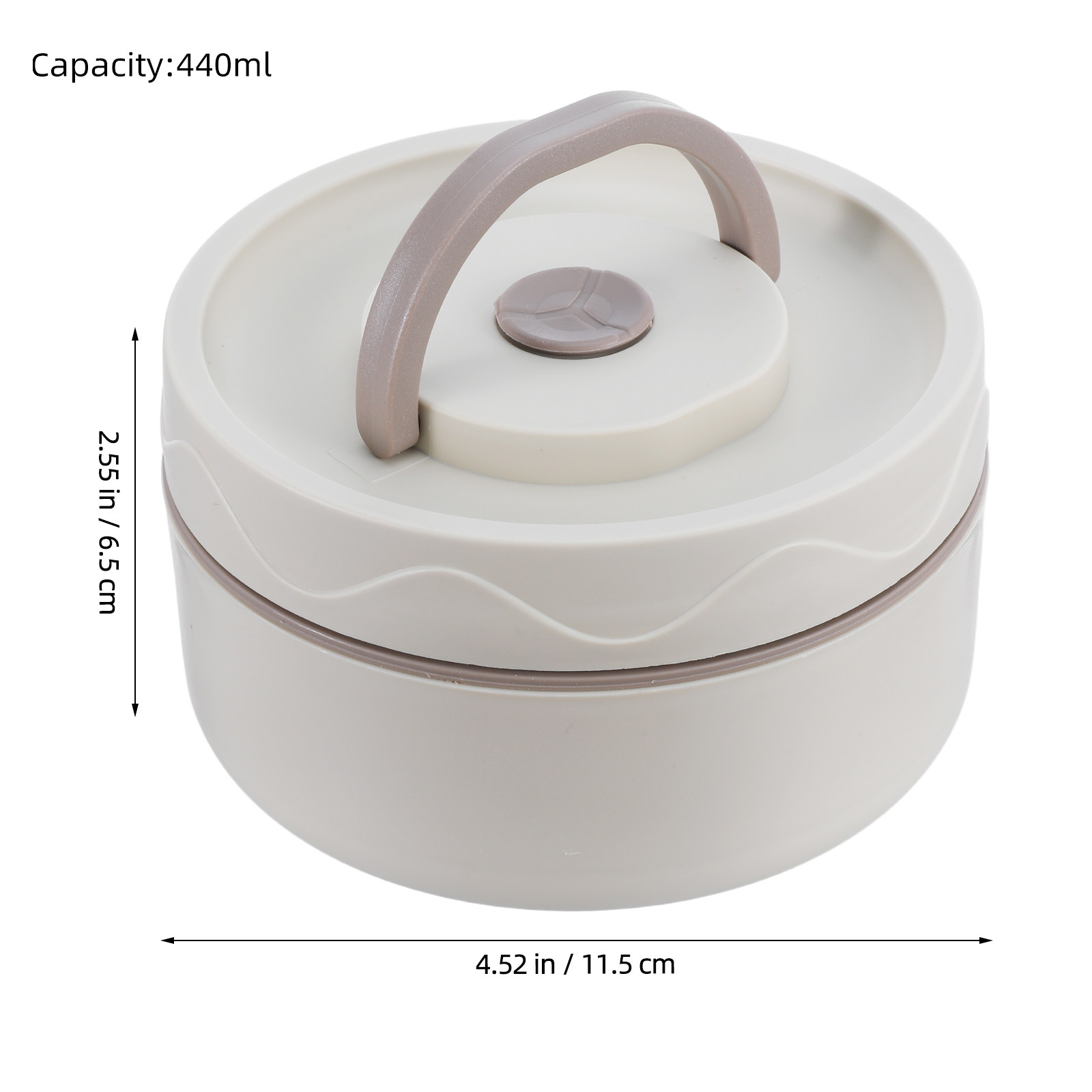 440ml ステンレス製断熱ランチボックス、漏れ防止保温食品 - Food Storage Hot Box のレビューと価格