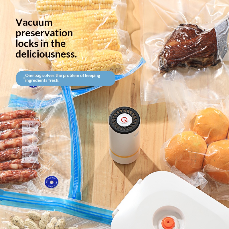 BPAフリー 再利用可能な真空食品保存袋、食品鮮度保持用真空 - Food Storage Hot のレビューと価格