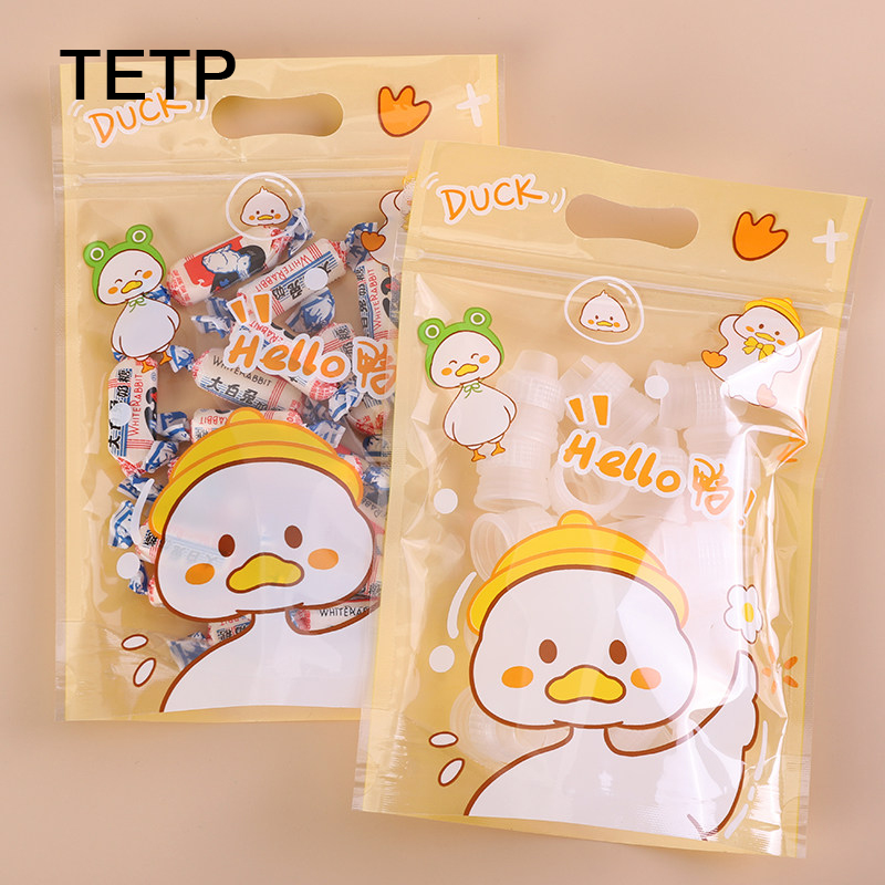 TETP 50 個黄色漫画食品包装袋スタンドアップホームパー - Food Storage Yellow のレビューと価格