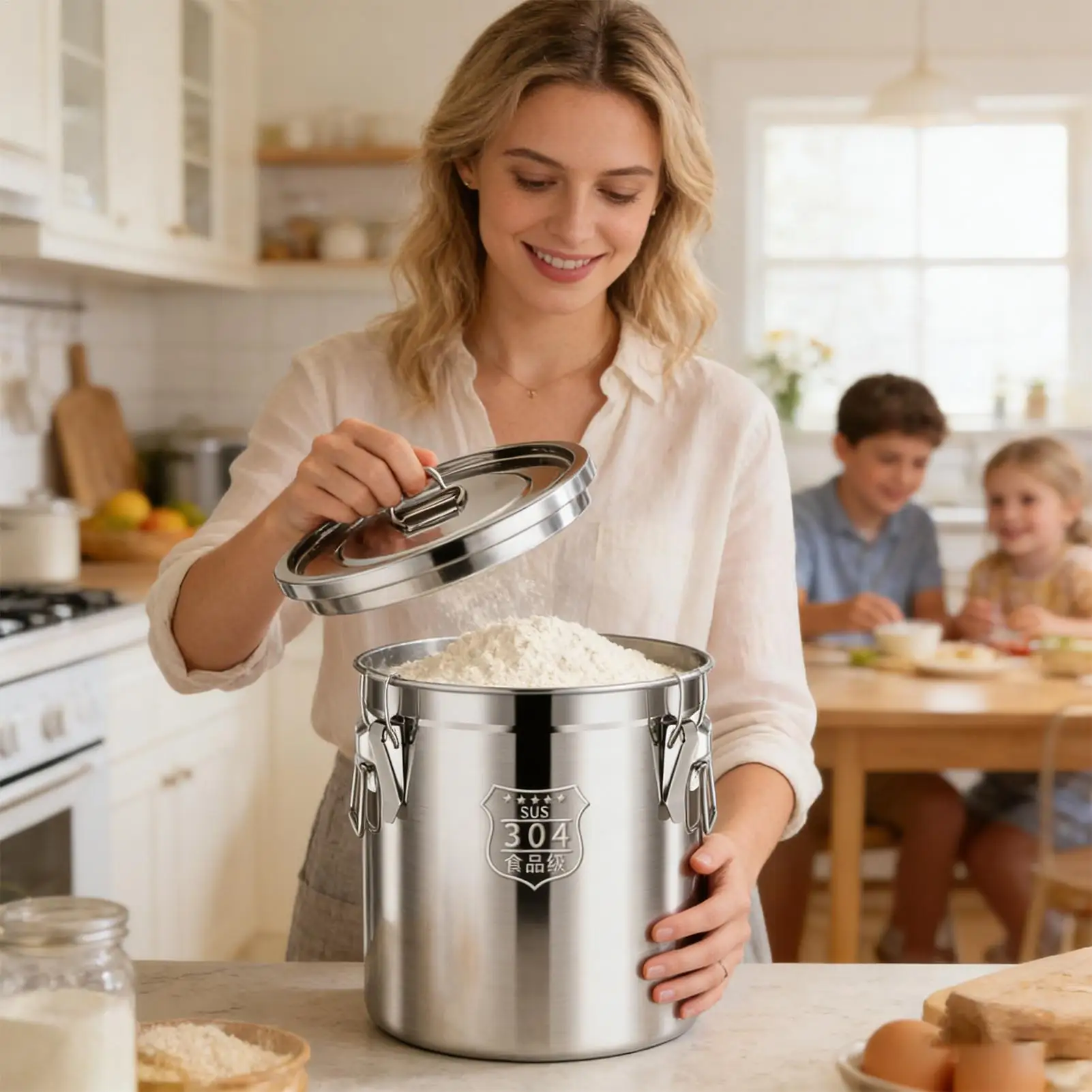 真空密閉タンク コーヒー豆保存タンク 家庭用 304ステンレ - Food Storage Vacuum Containers のレビューと価格