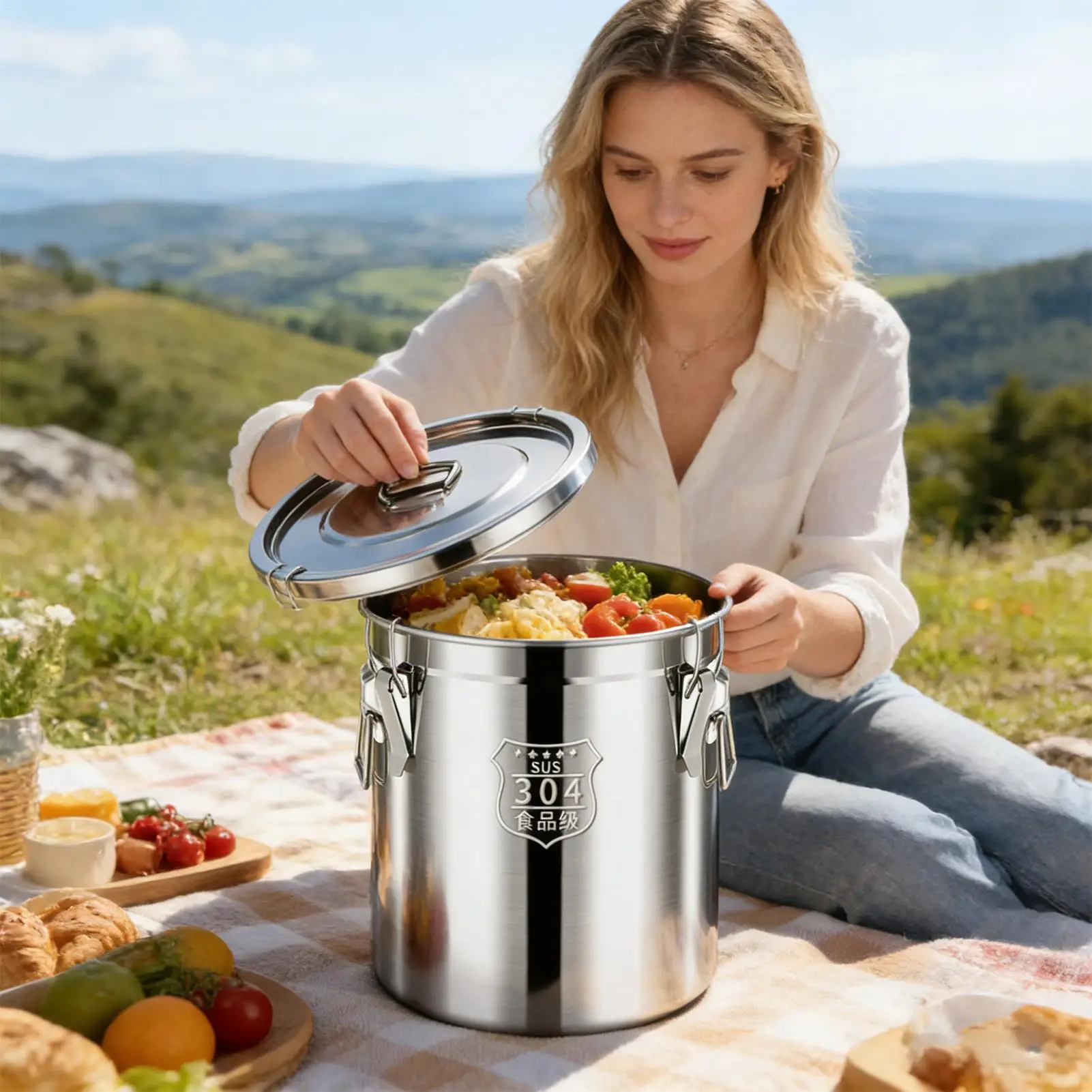真空密閉タンク コーヒー豆保存タンク 家庭用 304ステンレ - Food Storage Vacuum Containers のレビューと価格