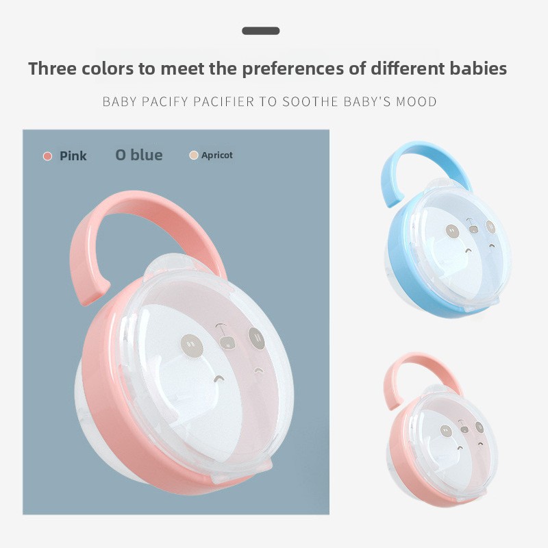 新しいベビーおしゃぶり用クリア防塵ケース、ハンドル付きのかわ - Food Storage For Baby のレビューと価格