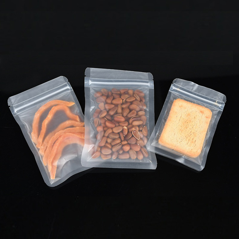 1000 ピース/ロットつや消しプラスチックジップロックバッ - Food Storage Bags Zip Lock Pouch のレビューと価格