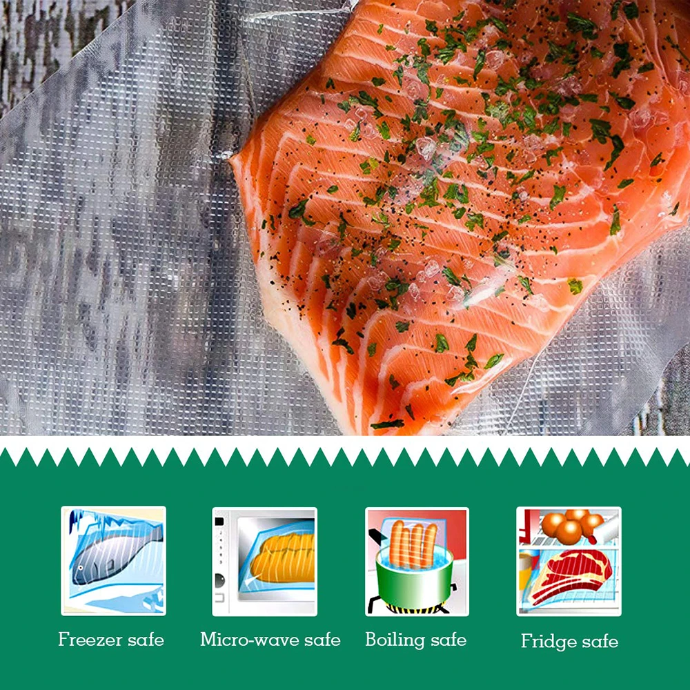 真空包装機用バッグ,食品保管用,20 cm x 30 cm, - Food Storage Vacuum Bags のレビューと価格